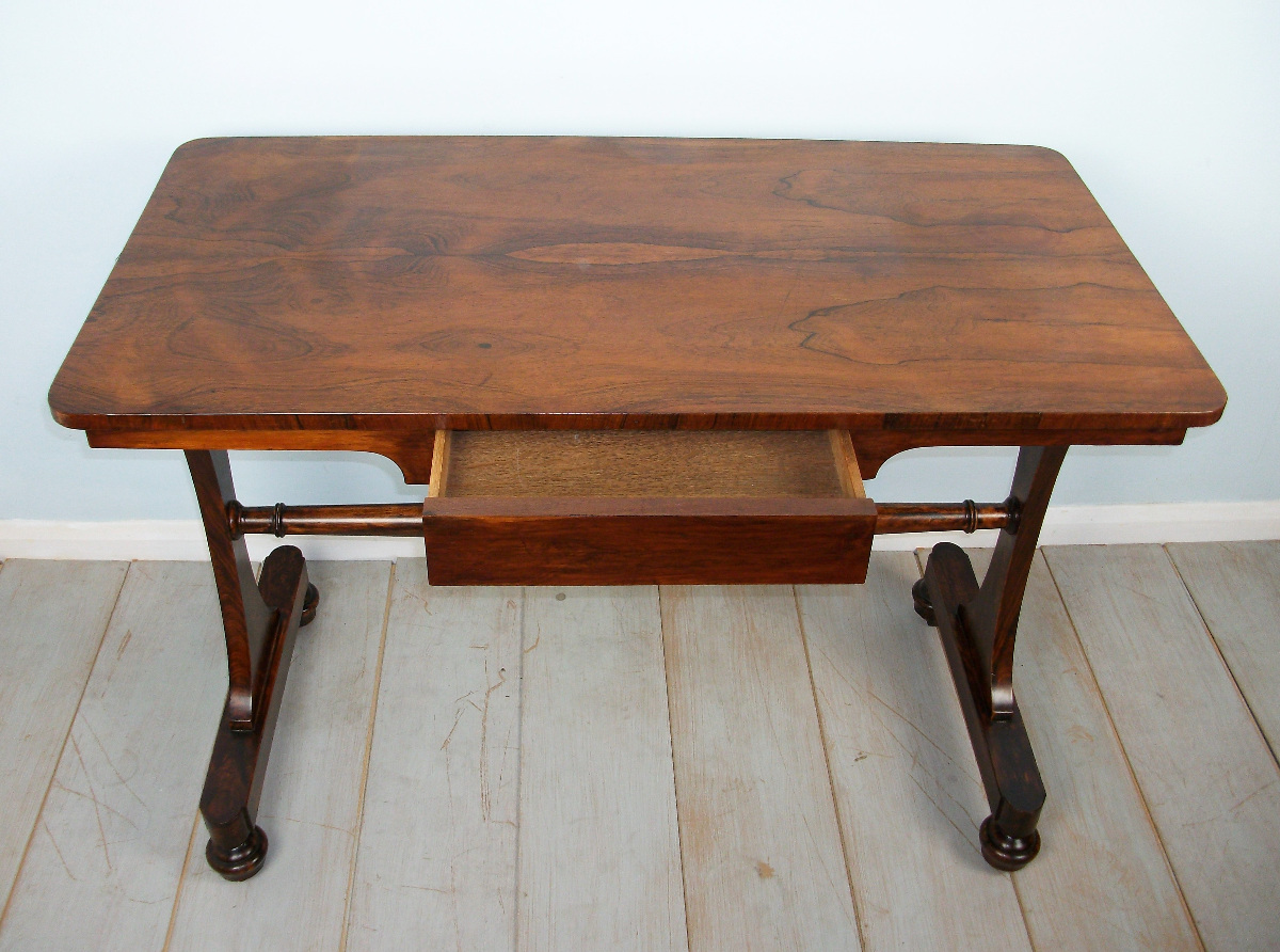 small rosewood centre table